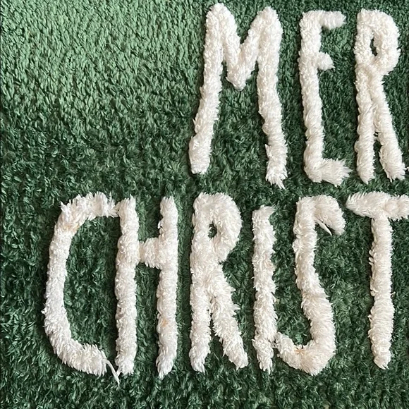 RAE DUNN Green Merry Christmas Bathroom Mat - Picture 4 of 8